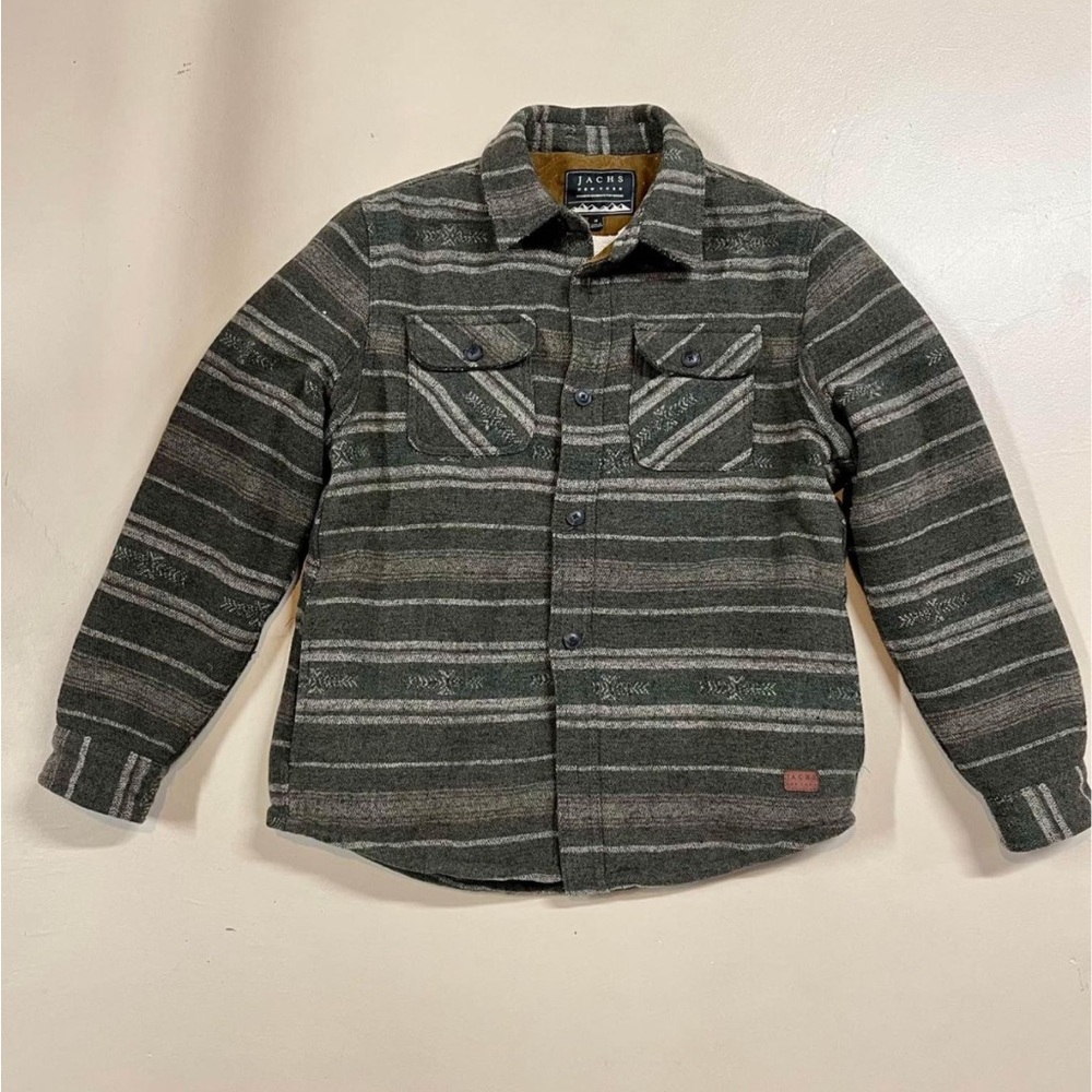 Sherpa Lined Wool Blend Sherpa Jacket